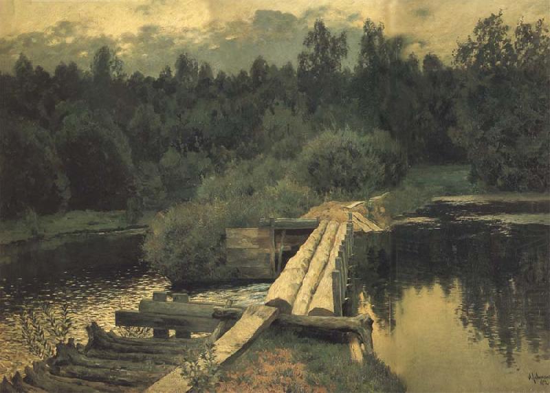 Levitan, Isaak An Der Untiefe china oil painting image